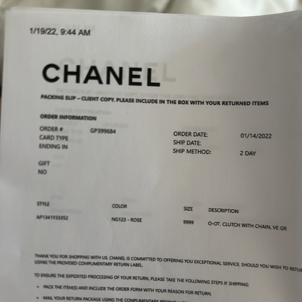 Chanel Vanity case 22C - Picture 13 of 14